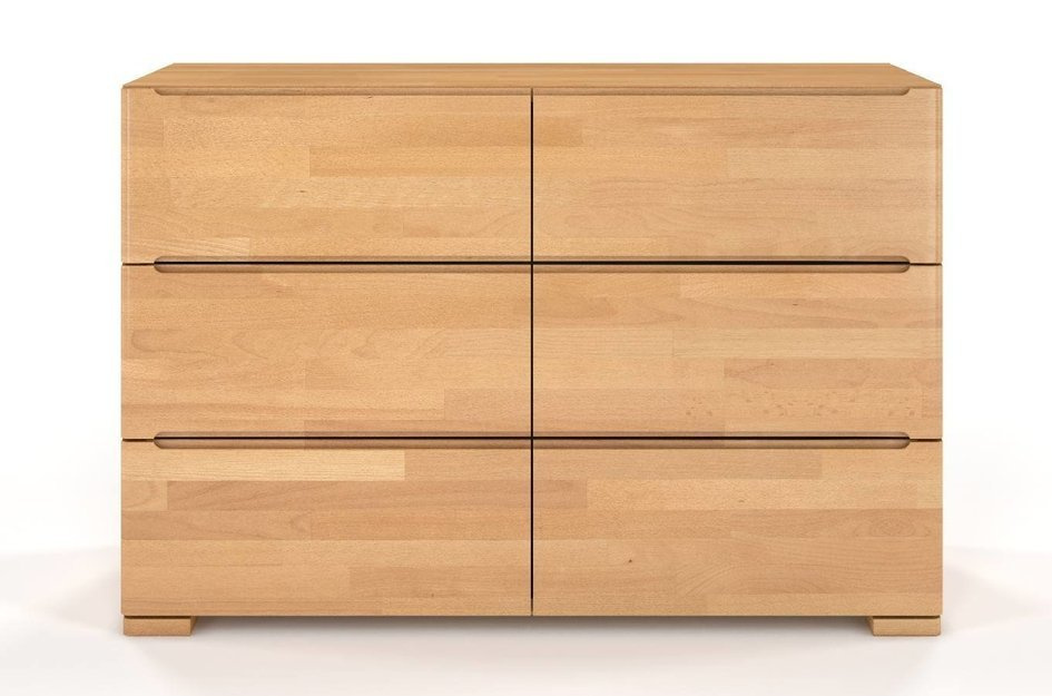 Komoda bukowa z 6 szufladami Skandica SPARTA