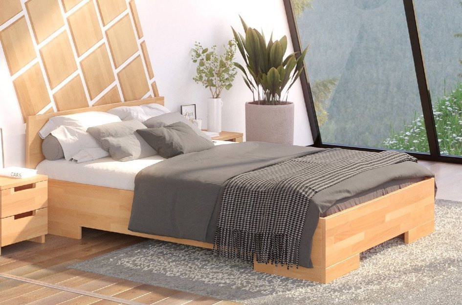 Łóżko drewniane bukowe Skandica SPECTRUM Maxi