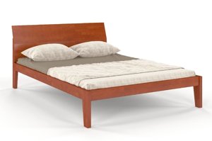 Łóżko drewniane bukowe Skandica AGAVA / 140x200 cm, kolor palisander