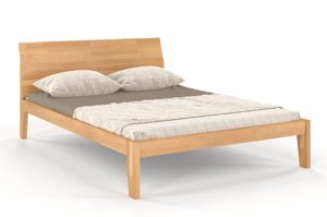 Łóżko drewniane bukowe Skandica AGAVA / 160x200 cm, kolor palisander