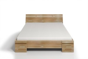 Łóżko drewniane bukowe Skandica SPARTA Maxi / 160x200 cm, kolor naturalny