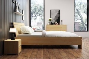 Łóżko drewniane sosnowe Skandica SPARTA Maxi