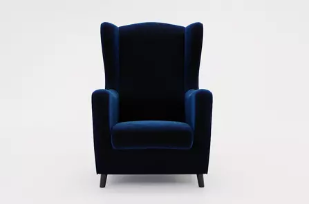 Wygodny fotel wypoczynkowy uszak Skandica AGNETA w 4 kolorach